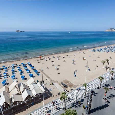 Levante Beach Front Of The Sea Estacha Benidorm Extérieur photo